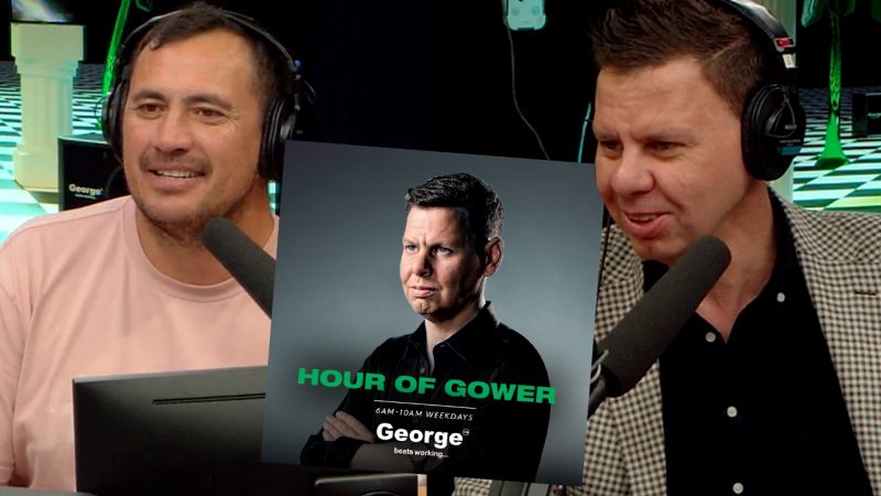   Hold up, Paddy Gower was keen to have his own show on George FM? 