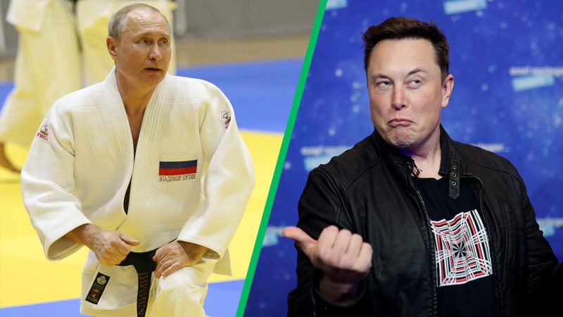 Elon Musk challenges Putin to a fight for Ukraine because apparently 2022 isn’t surreal enough 