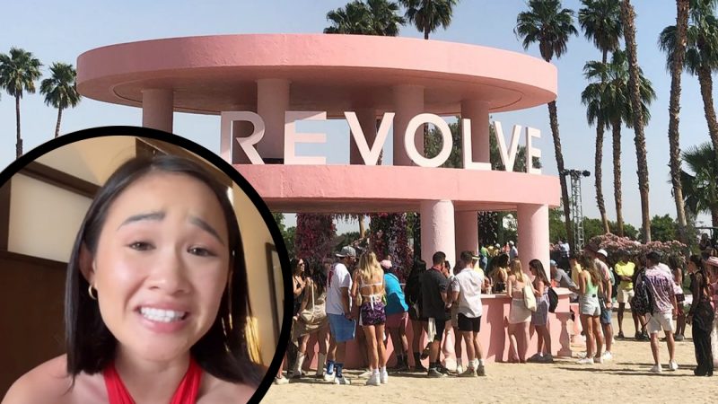 Revolve dubbed new Fyre Festival after 'pushing, shoving' and influencers fainting 