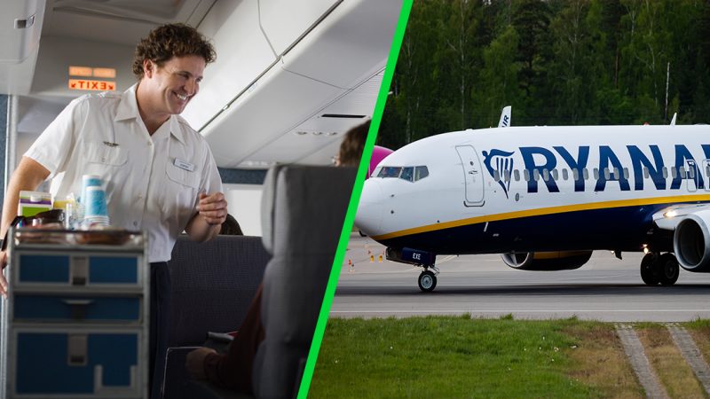 RyanAir steward arrested and sacked after sinking piss on a flight