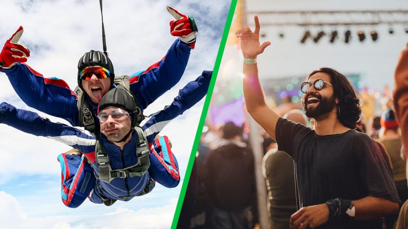 Looking for a new festie? How about skydiving out of a g-damn plane at techno gig Skyfest