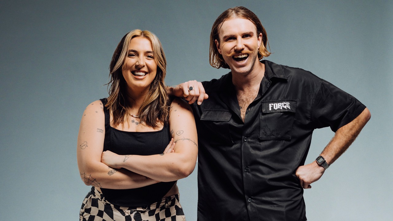 Sin & Brook are hiking up the Sky Tower to raise money for the Leukaemia & Blood Foundation