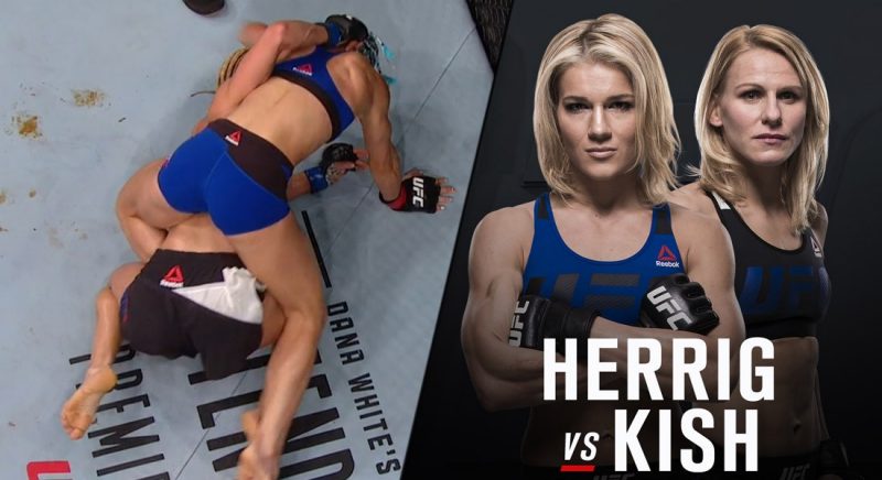 WATCH: Female UFC fighter shit herself mid-fight then lets fire comeback rip