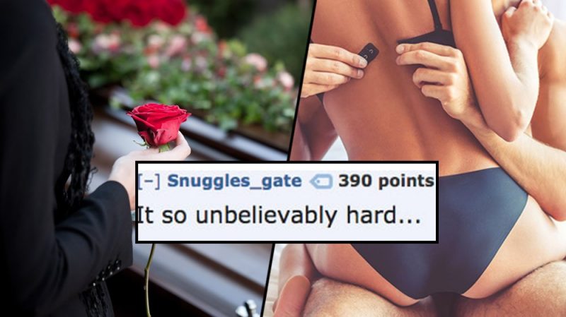 15 things you can say during sex or at a funeral