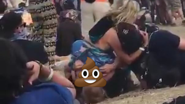 NSFW video of dudes eating ass  at EDM festival goes viral