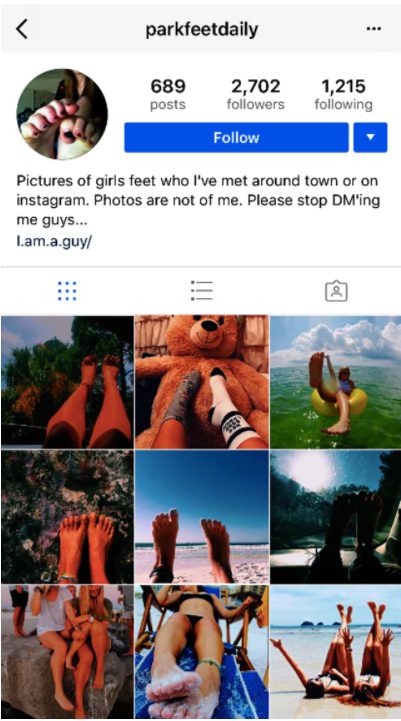 Satisfy your kink with this foot fetish cult we just found on Instagram