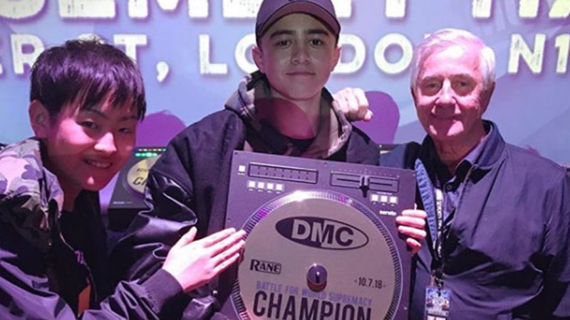 DJ K-Swizz, NZ's 14 year old DJ, has just won the DMC World DJ Championship