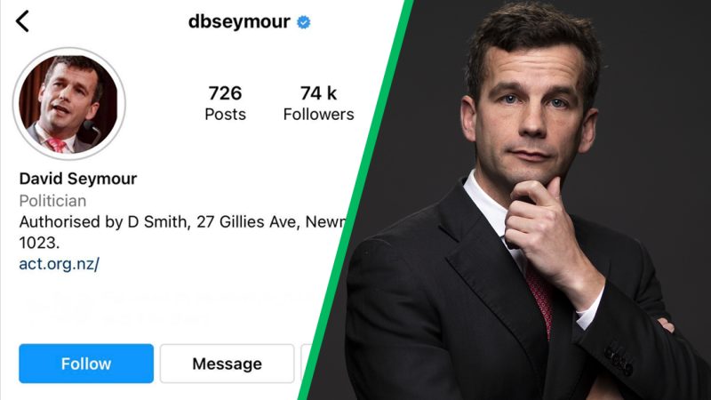 David Seymour rejects accusations he bought fake 'sex bot' Insta followers 