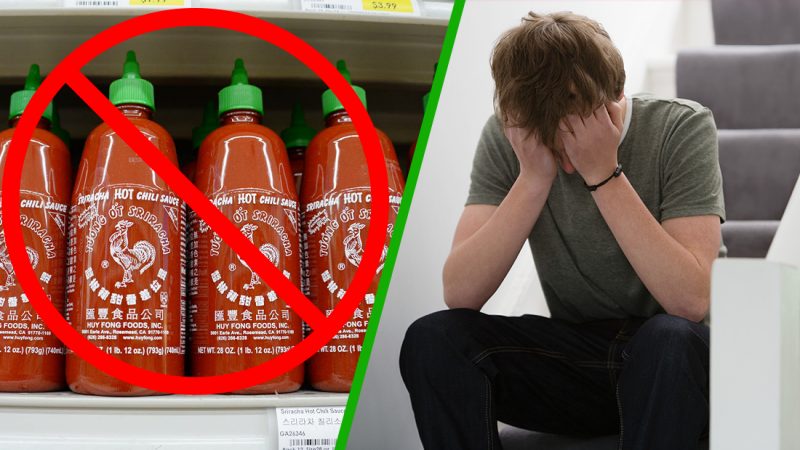 Production of Sriracha hot sauce is being halted and this might be our final straw