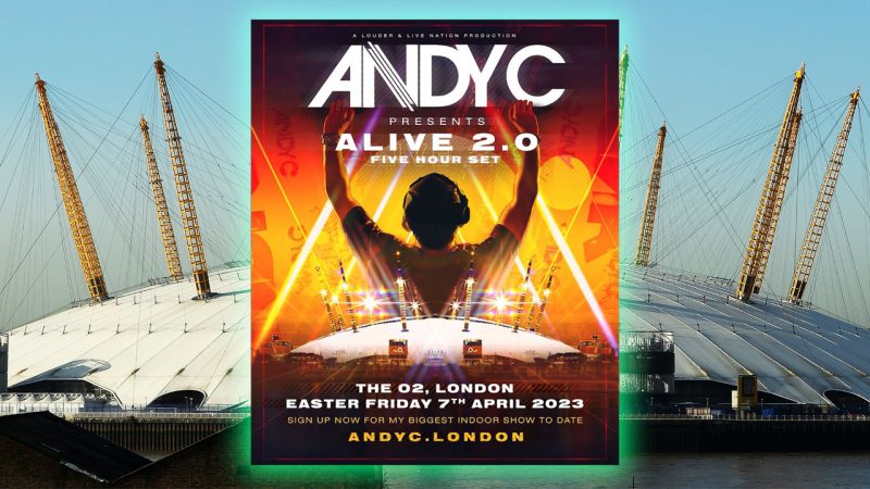 Andy C to be the first DNB artist to headline O2 Arena and he’s doing it with a five-hour set