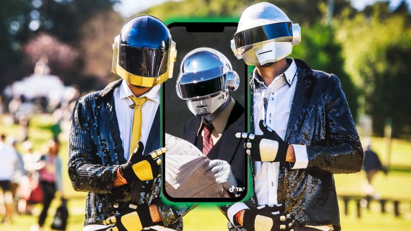 Daft Punk have joined TiKTok, so now fans Around the World can scroll One More Time