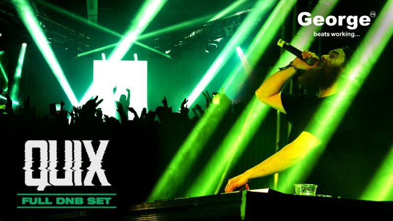 EXCLUSIVE: QUIX's first full DNB set recorded live at the George FM DNB Hundy Party