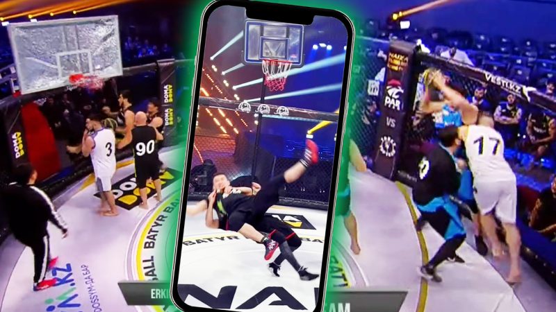 New sport ‘Batyr Ball’ combines MMA and Basketball to cause absolute chaos
