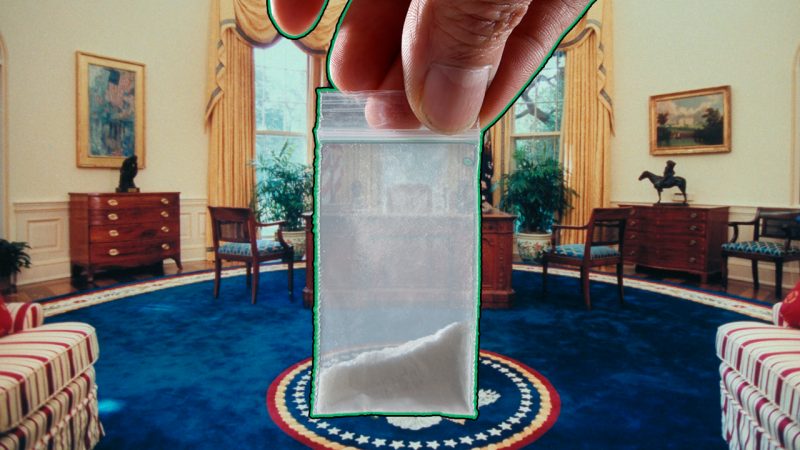 Cocaine was found in the White House and isn't it too early for snow in the US, Mr President?