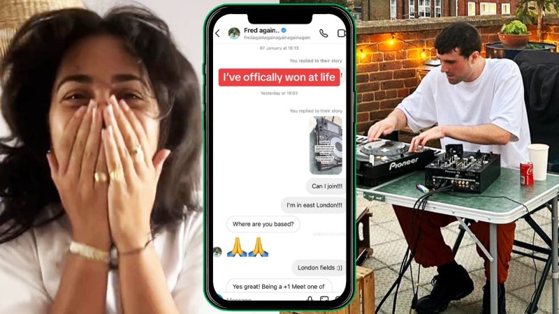 'Winning': Fan gets invited to Fred Again's 'intimate house party' after sliding into his DMs