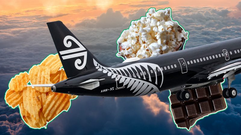 From Snackachangi to popcorn: Here are Air NZ's 14 new in-flight snacks we can get amongst