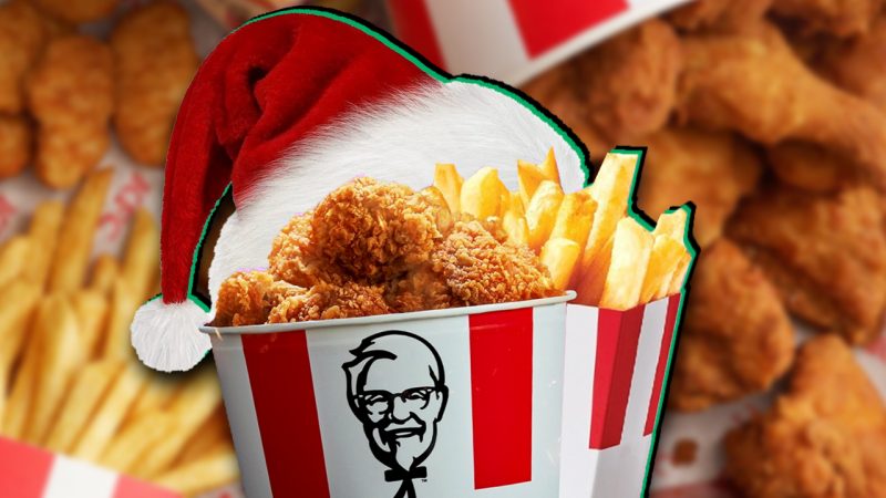 KFC is open on Christmas Day if you wanna smash back some wings over your fam's crook cooking