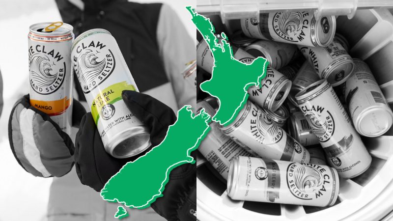 White Claw RTDs are coming to NZ this month but here's how you can snag a pack early 