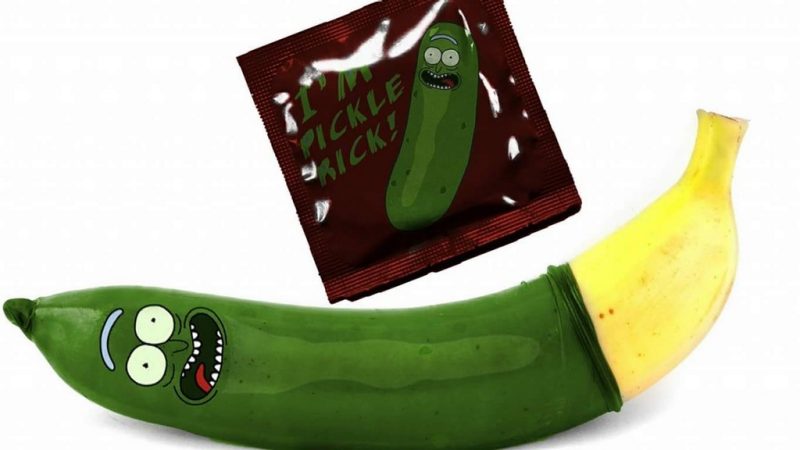 The Pickle Rick condom is probably the greatest Kickstarter idea of all time 