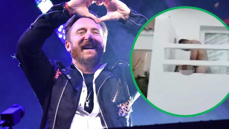 Couple spotted absolutely going for it during David Guetta set in Ibiza
