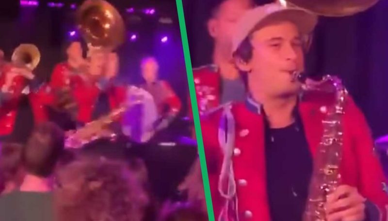 WATCH: Multi-talented Flume plays new tune 'Rushing Back' ON SAX and kills it