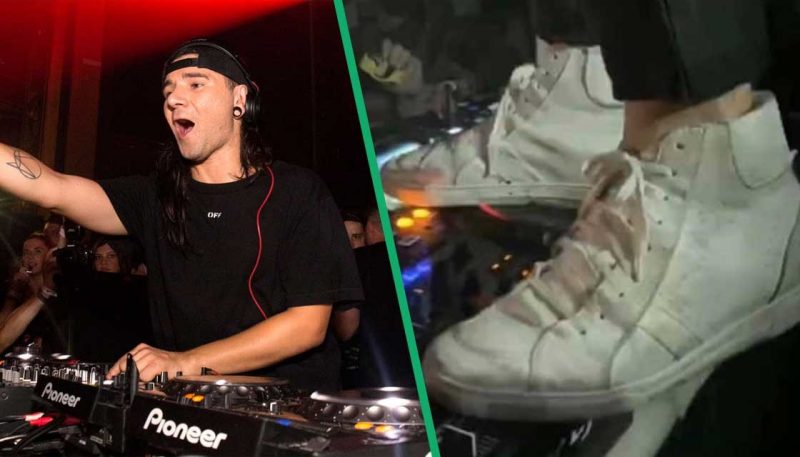 Social media goes in on Skrillex for standing on the decks during show