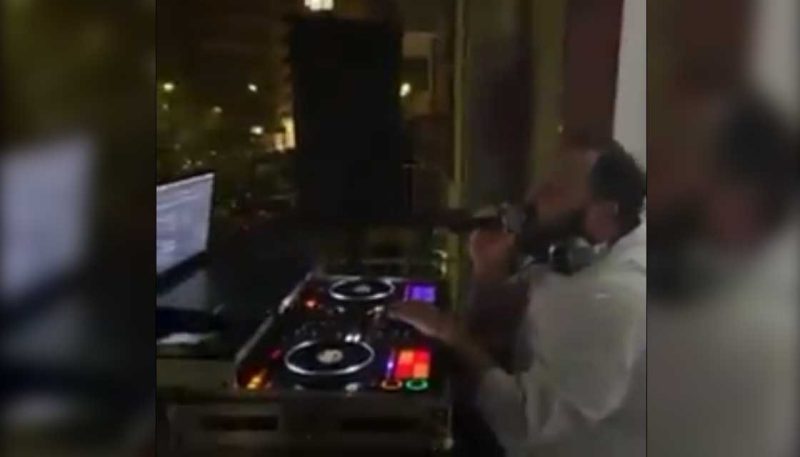WATCH: Man in Italy DJs on balcony to lift spirits during lockdown