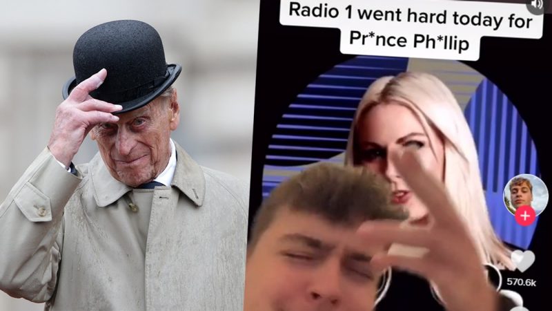 Listen to the moment UK Radio station announced Prince Philip's death mid dance mix
