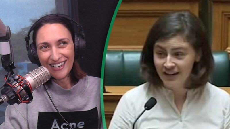 Green MP Chloe Swarbrick laughs about her 'OK Boomer' call with George Breakfast