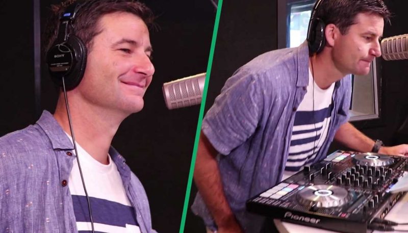 WATCH: Clarke Gayford talks fishing, gets roped into doing the hotset and drops an unreleased banger