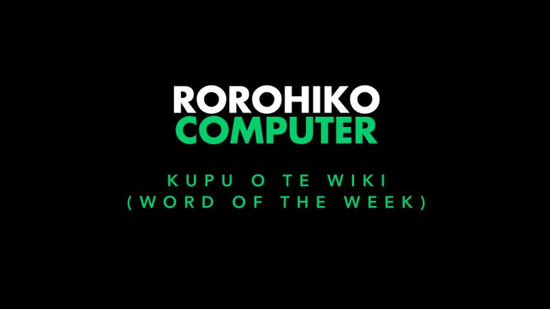 Rorohiko - Computer